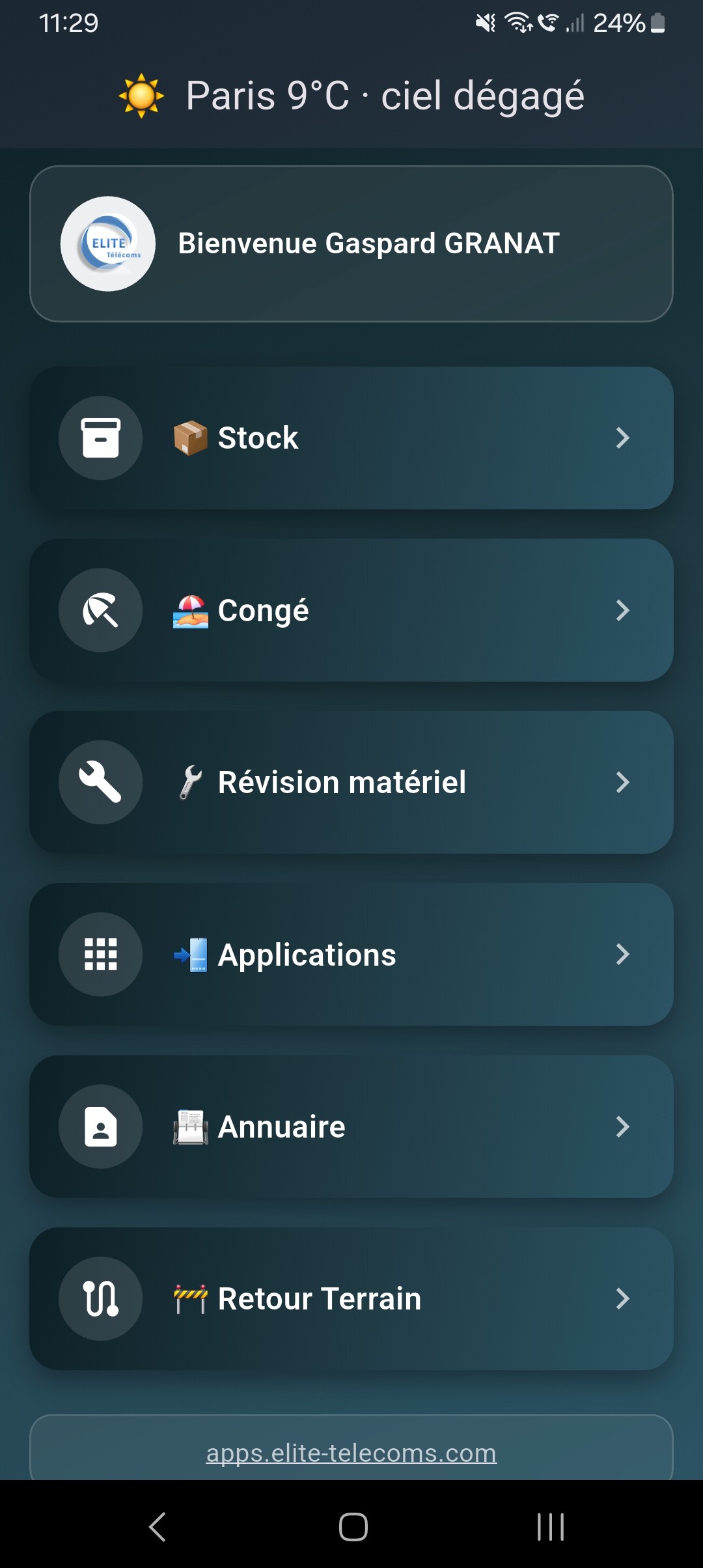 ELITE APP MOBILE
